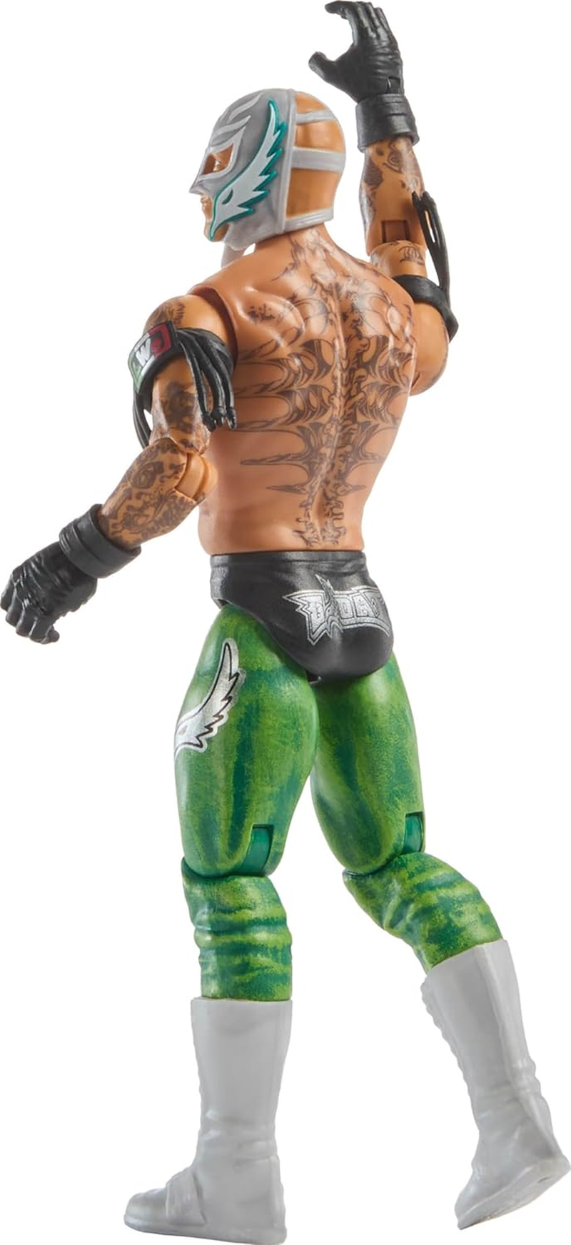 Mattel WWE Rey Mysterio Action Figure, Main Event Series #157, 6-Inch Collectible Superstar with 14 Articulation Points & Life-Like Look image number 2
