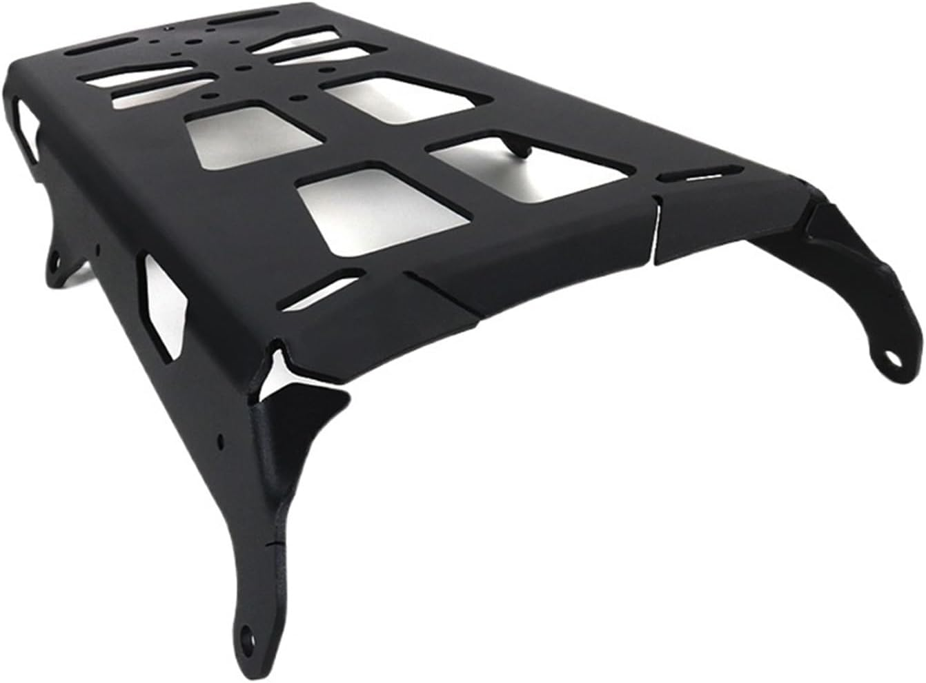 MORREZ Motorcycle Accessories Compatible with XTZ690 XTZ 690 Tenere 700 2020-2021 Rear Support Luggage Holder Rack Cargo Rack Aluminum image number 3