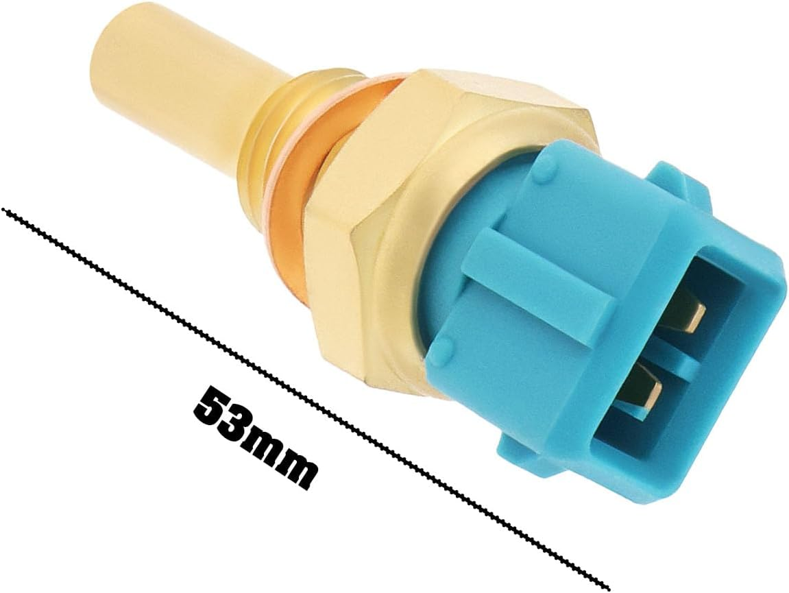Engine Coolant Temperature Sensor Water Temperature Sensor Compatible with BMW 318I 1991-1995 0280130023 0280130026 39220-22010 image number 6