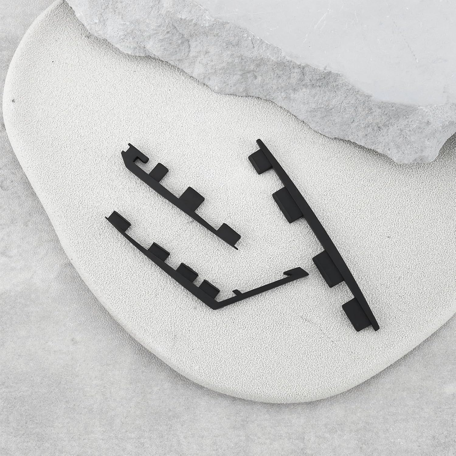 LT Easiyl 2 Sets Game Console Rubber Feet Set Compatible with PS4 CUH-1000 1000 Black