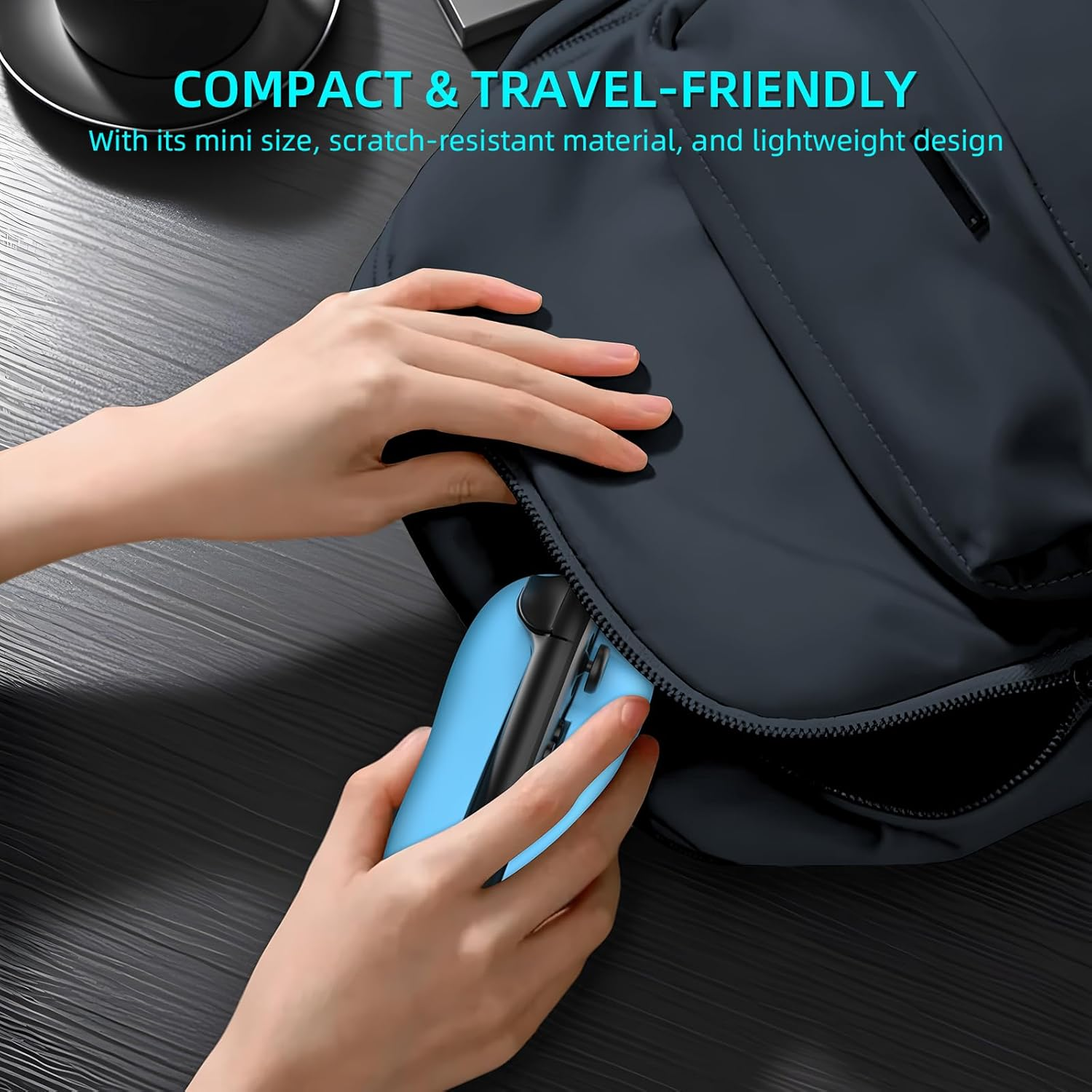 Gaming Controller Mouse Adapter for Switch 2,Ergonomic Design, Place-And-Play Setup, Blue and Orange,2-Pack (Orange Blue A) image number 4