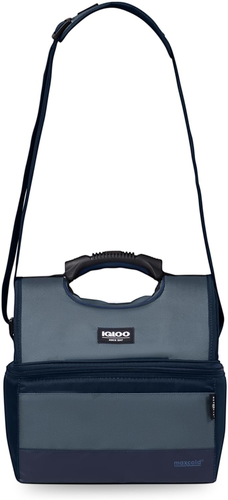 Igloo 16-Can Dual Compartment Insulated Gripper Lunch Bag
