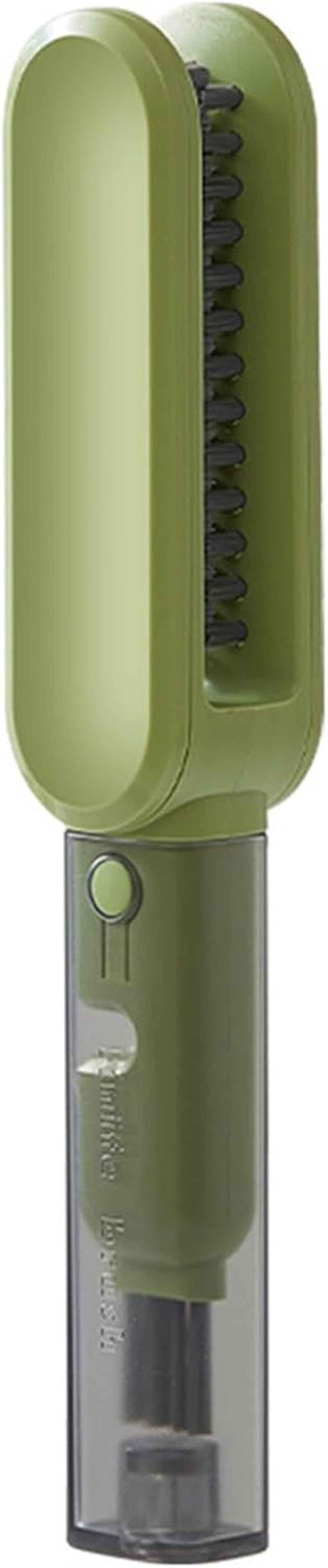 Knife Cleaner 4In1 Knife Brush with Knife Sharpener, Crevice Brush, Bristle Scrub, Meat Mincer Blade Cleaner, Kitchen Cutlery Washing, Space-Saving Storage, Green