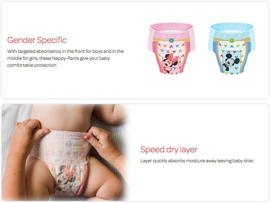 Huggies Size 5 12-17Kg Ultra Dry Nappy Pants Girl 26Pk/Diaper Toddler/Walker/Kid image number 3