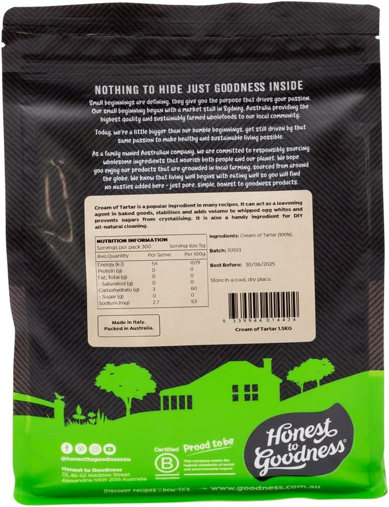 Cream of Tartar 1.5KG