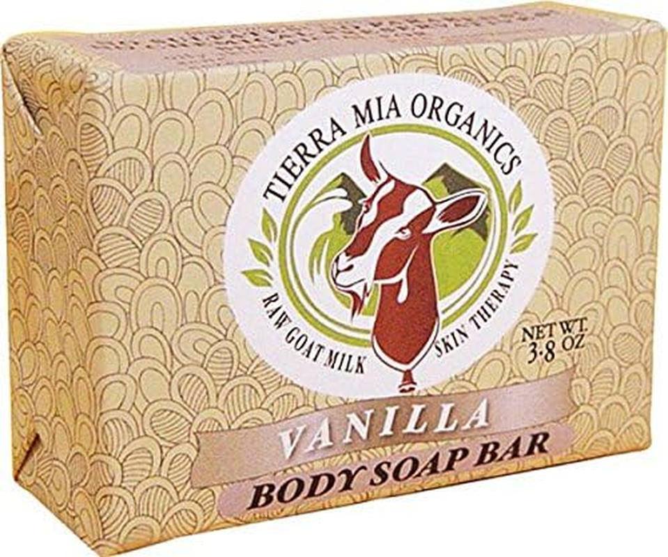 Tierra Mia Organics Body Soap Bar Vanilla, 3.8 Ounce