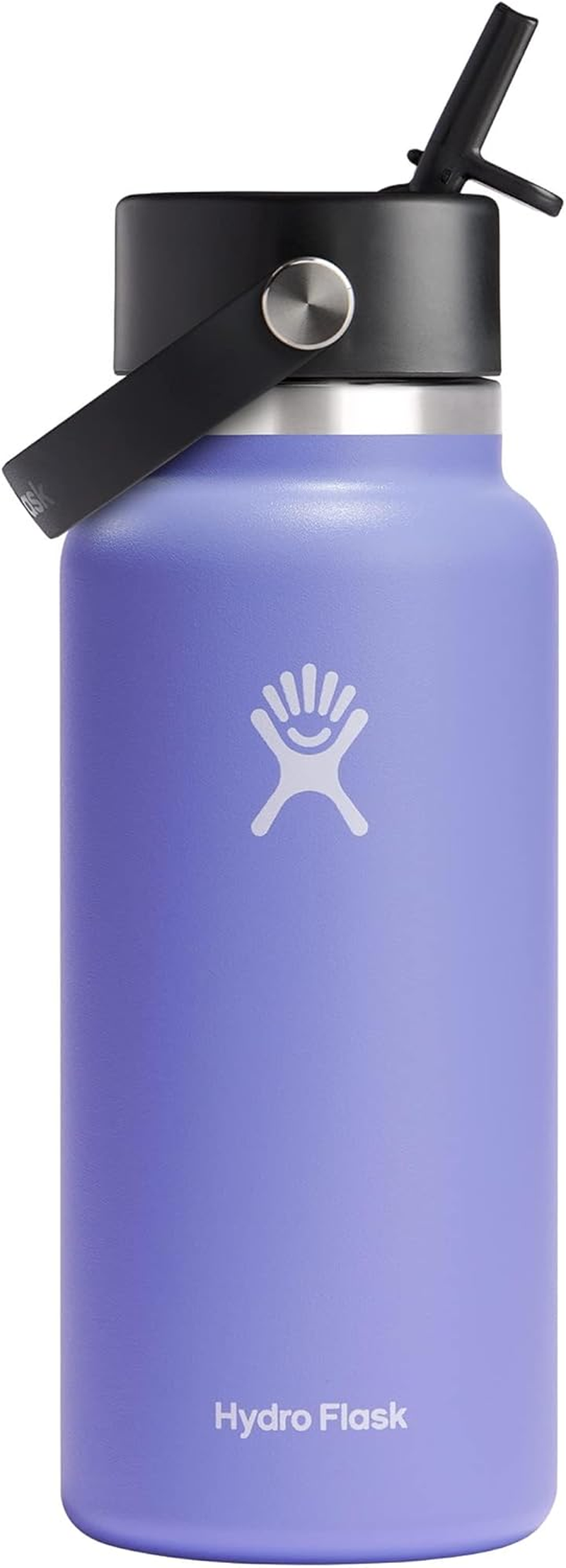 Hydro Flask Wide Flex Straw Cap Dew 32 Oz - Black image number 4