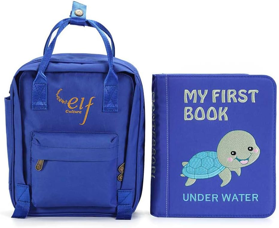 My First Book under Waterpremium Kids Book among Best Kids Books Educational Everywhere Kids Book Soft Touch Fabric Cloth Non-Toxic image number 1