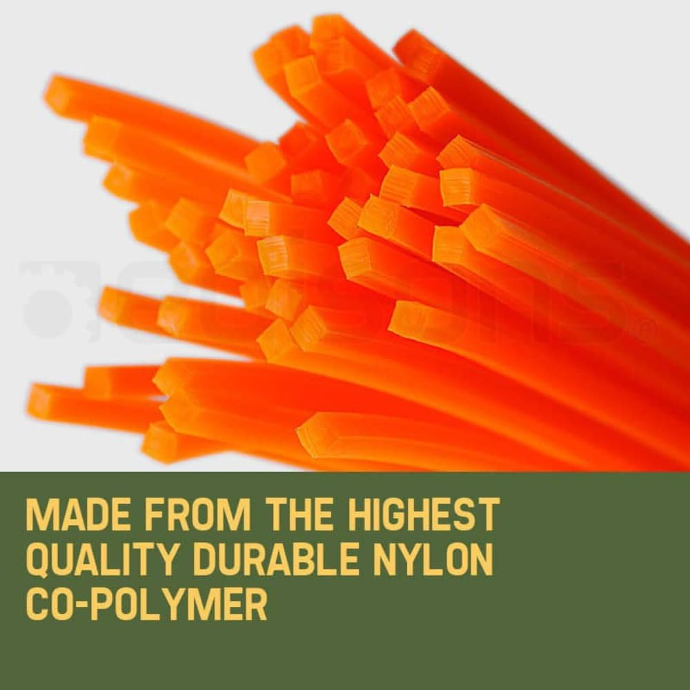 MTM 3.1Mm X 350Mm Pre-Cut Square Edge Razor Trimmer Line, 100 Pieces image number 3