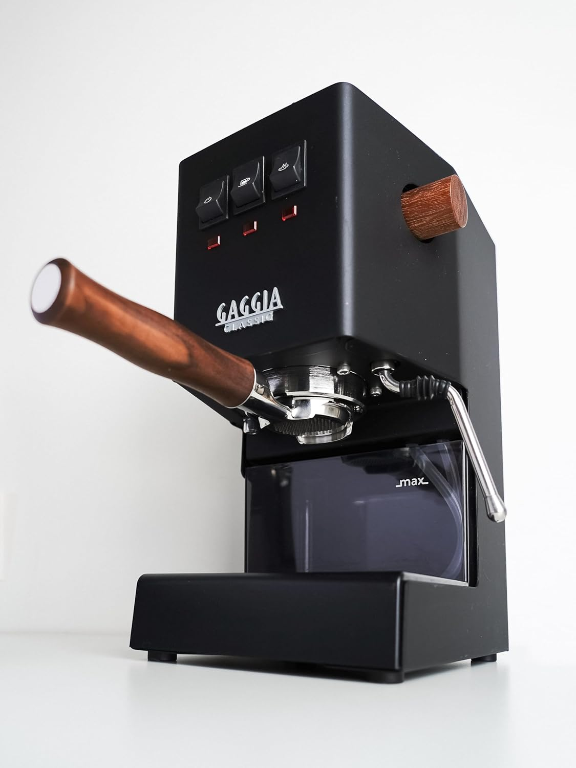 Normcore 58Mm Slim Naked Portafilter with 18G Precision High Extraction Basket, Genuine American Walnut Handle Fits Gaggia Classic Machines image number 6