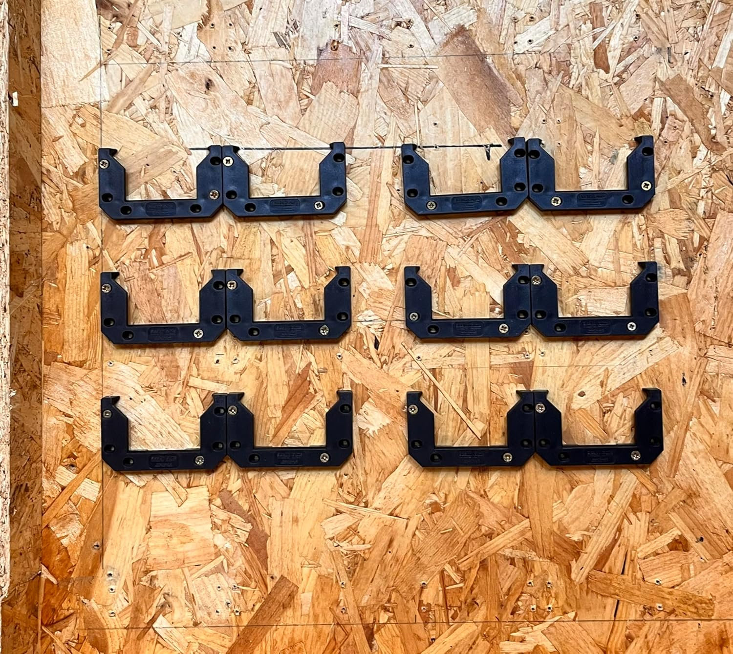 Stealthmounts Cleat 'N' Feet Packout Mounting Cleats V2 - Compatible with Packout Boxes, Locking Milwaukee Packout Accessories & Packout Feet | Packout Cleats | 6 Pack | Packout Wall Mount