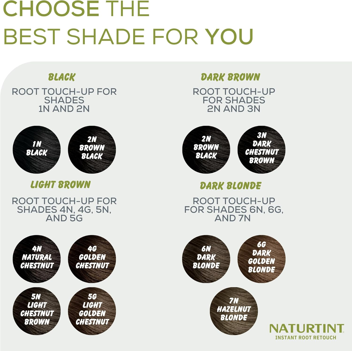 Naturtint Instant Root Retouch | Temporary Grey Hair Touch-Up for Roots and Eyebrows | Practical and Comfortable Thanks to the Brush | 98.5% Natural Ingredients | Light Brown | 10 Ml