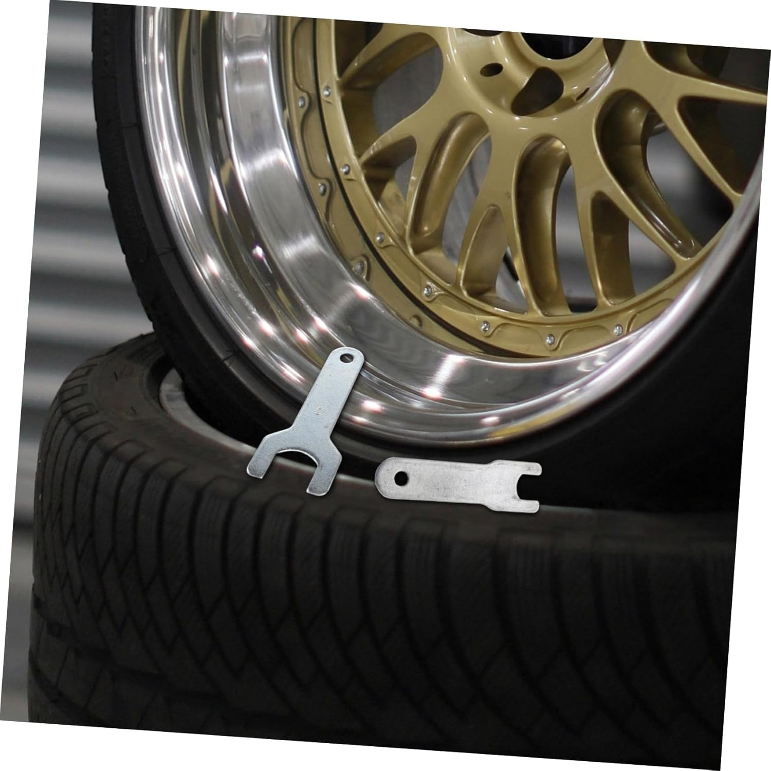 Outanaya 4Pcs Adjustable Angle Grinder Wrench Pneumatic Grinding Machine Accessory for Automotive Jewelry Making image number 4