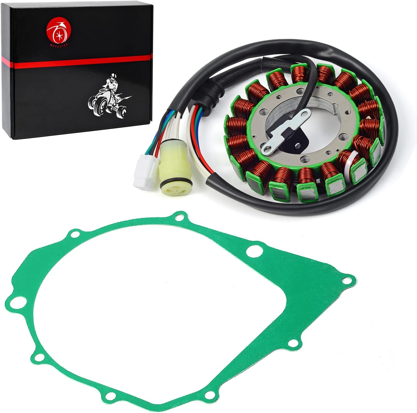 Stator + Gasket 5NF-81410-00-00 3GD-15451-00-00 for Yamaha Raptor 350 2004-2013 Warrior 350 YFM350 2002-2004 image number 3