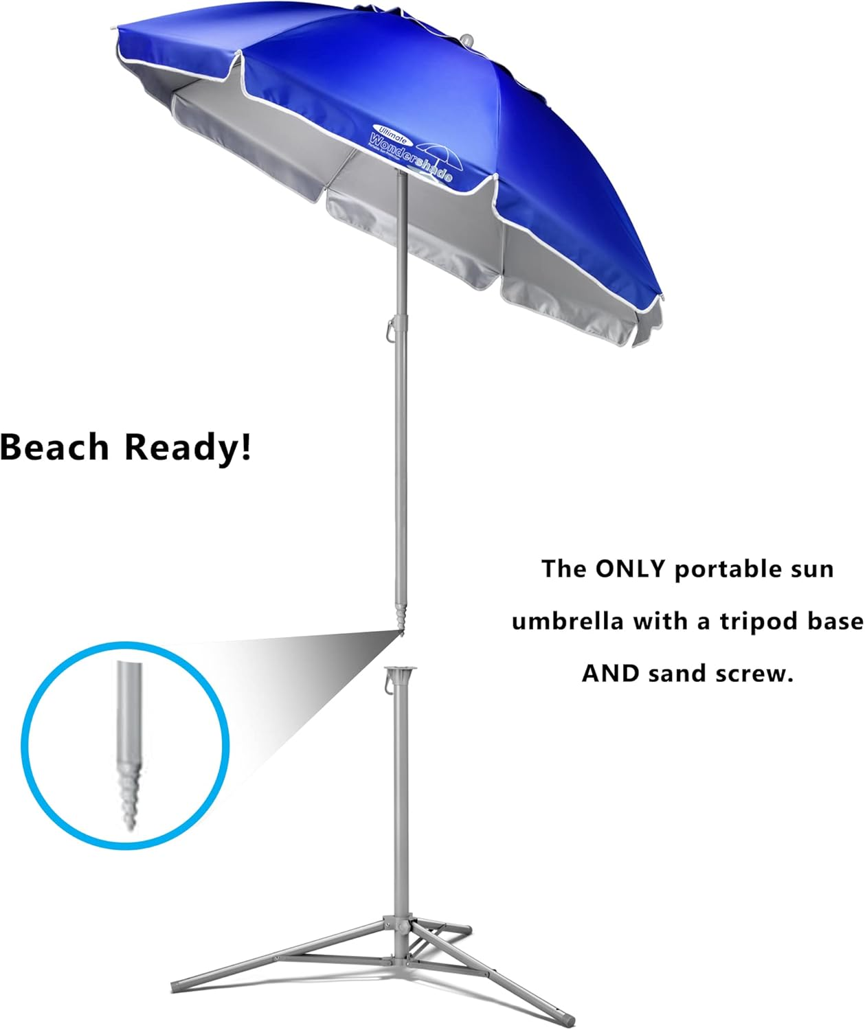 Wondershade Portable Sun Shade Umbrella, Lightweight Adjustable Instant Sun Protection image number 6