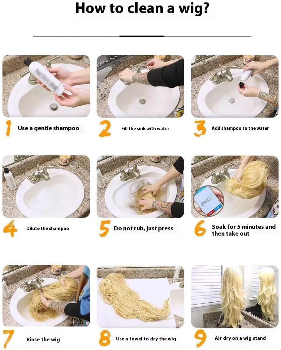 Glueless Synthetic Lace Front Wig 26 Inches Long Straight Black Wigs for Women 13X5X1 HD Lace Hand Tied Pre Plucked Hairline image number 2