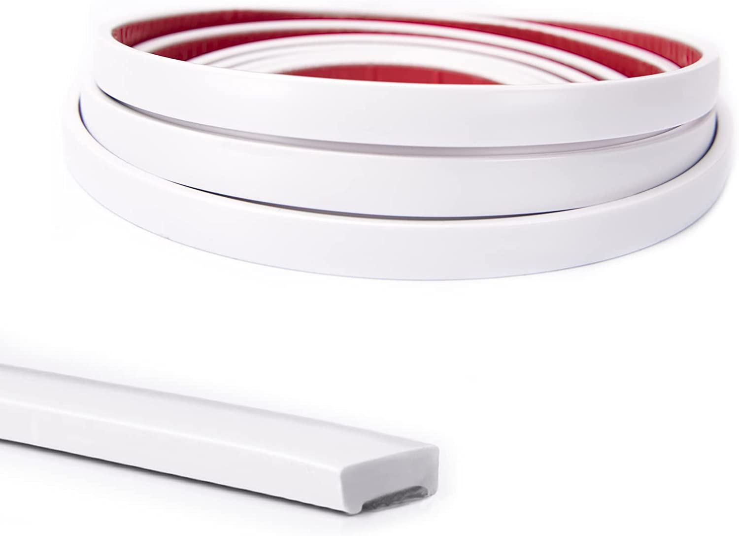 Art3D Peel and Stick Flexible Vinyl Molding Trim for Wall Tile Edges, Kitchen Backsplash, Mirrior Frame, 3 Metres, Stainless Steel