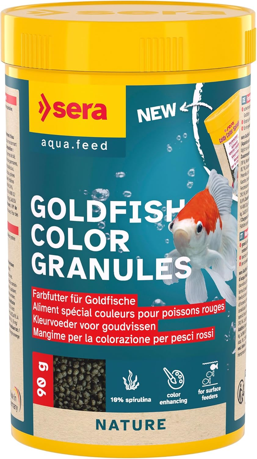 Sera Goldy Colour Spirulina Fish Food, 95G