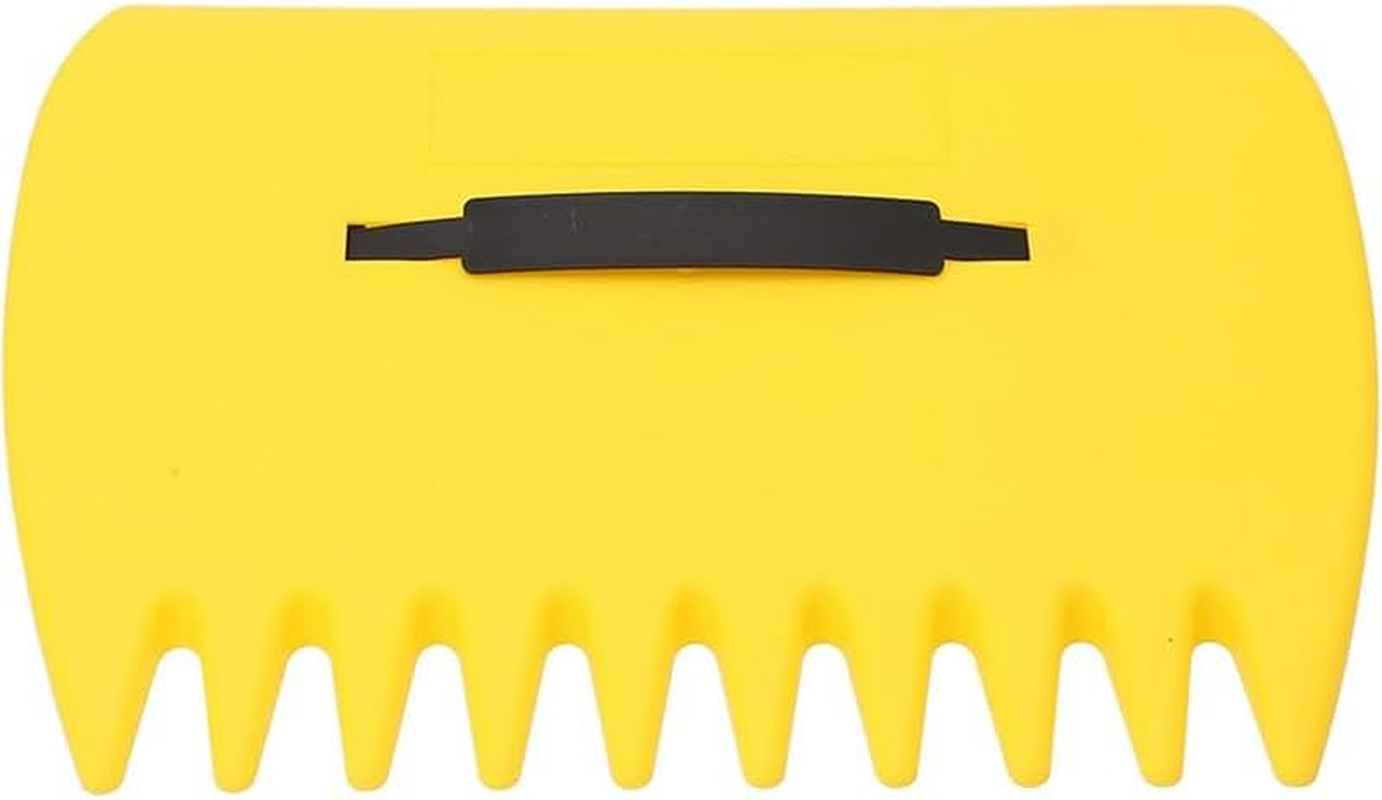 AIMALL 2PCS Garden Leaf Collection Rake &ndash; 13.4 X 9.6 Inch Lightweight Plastic Leaf Grabber for Outdoor Debris and Gardening Cleanup image number 1