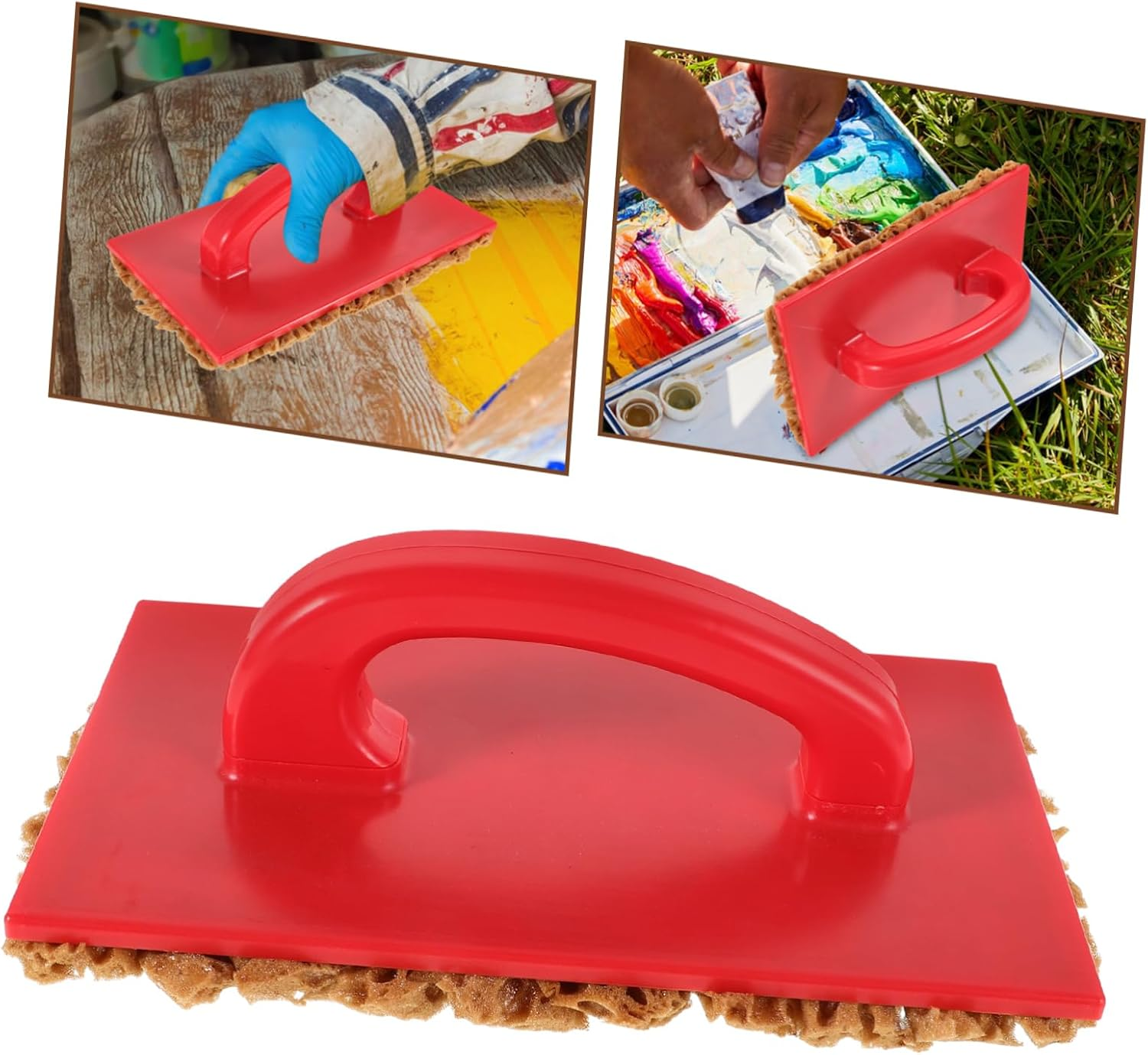 Angoily Crafting Sponges Seaweed Tool Soft Sponge Brush for Detailed Art and Pottery image number 1