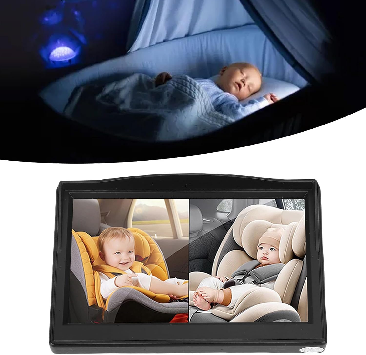 Baby Car Camera 5 Inch HD Display Night Vision Safety Camera Infant Display Driving image number 3