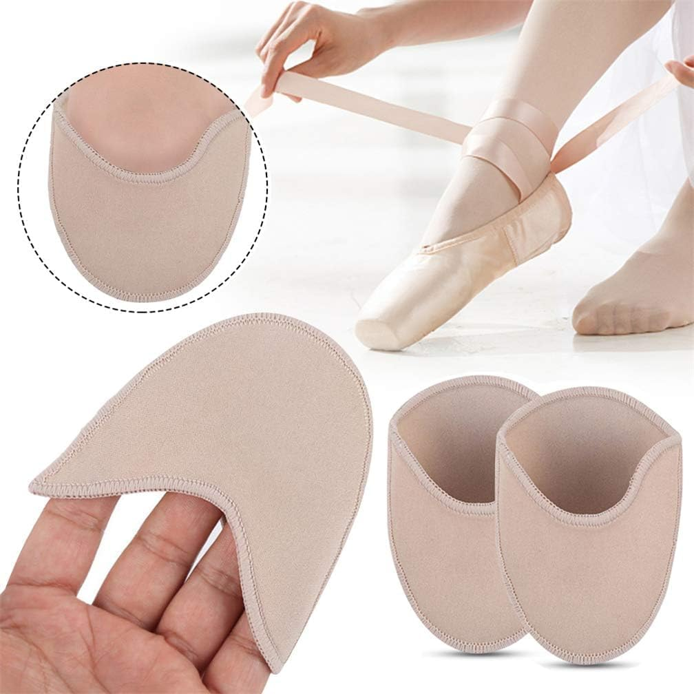 Foot Pads Protect, Toe Pouches Pads, Protect Toe Cover for Heel, Ballet, Point Shoes (Long)