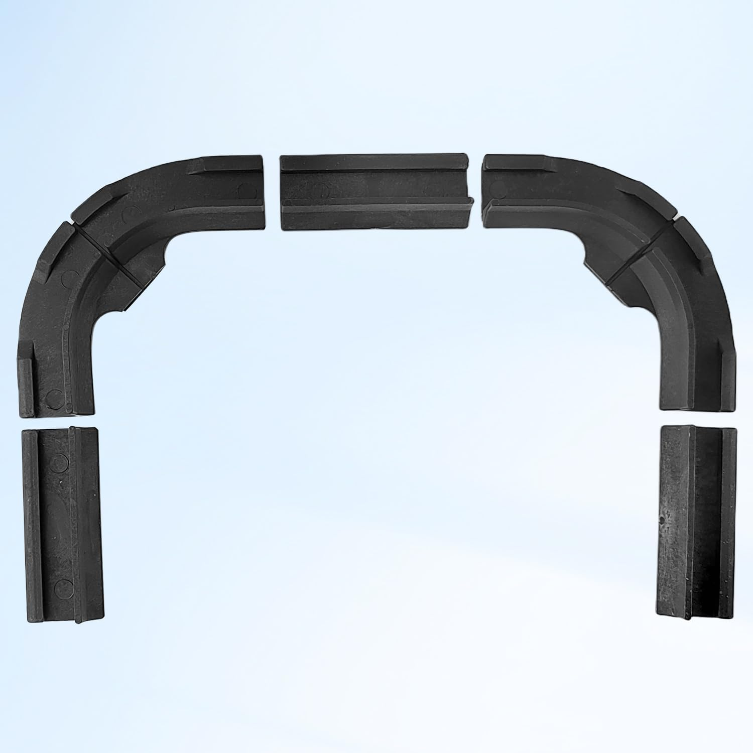 Choonjin Brackets Set for Philips Hue Play Gradient Light Strip, Hue Light Strip Brackets Kit, Long-Wearing Led Strip Mounting Clips Holder Set, for Flat and Non Flat Back of TV image number 5