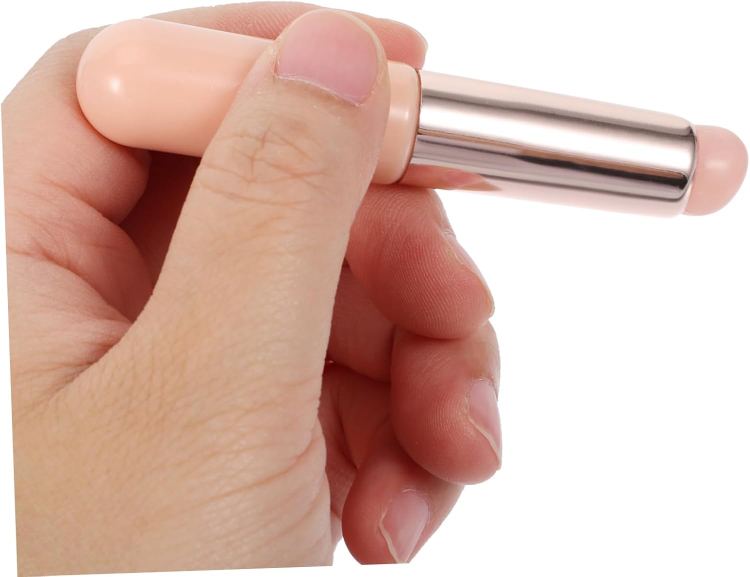 ADOCARN 2Pcs Nail Art Brushes Gradient Glue Tool Silicone Brush for Professional Application image number 5