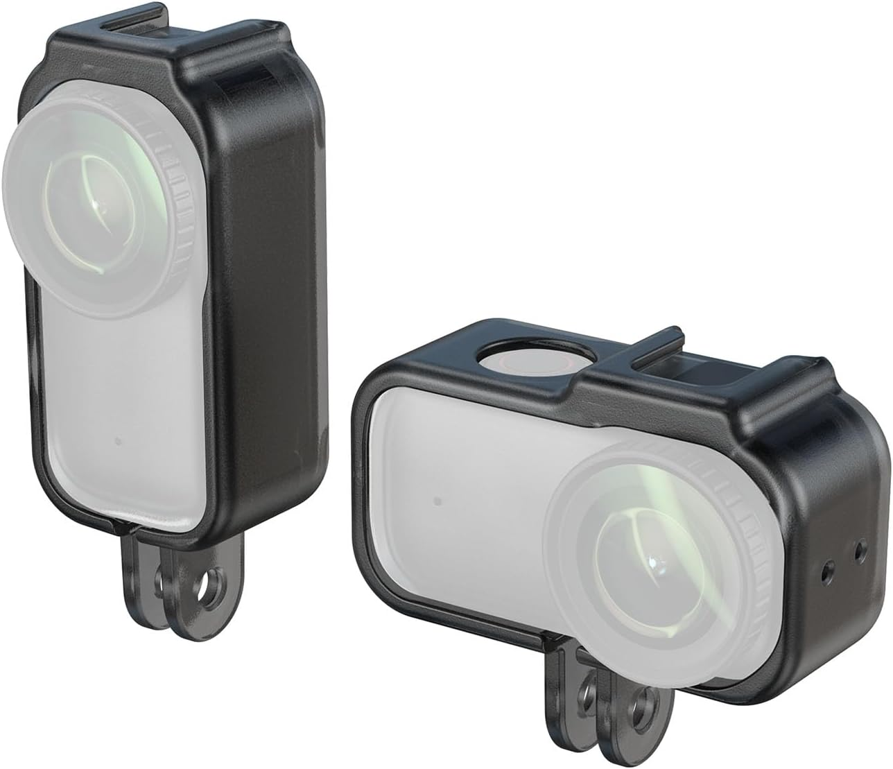 Smallrig Vertical to Horizontal Action Camera Cage Kit for DJI Osmo Nano, with 1/4"-20 Locating Hole, Silicone Gasket, Cold Shoe, Quick Release Design, Ultra-Low-Angle Shooting - 5757 image number 3