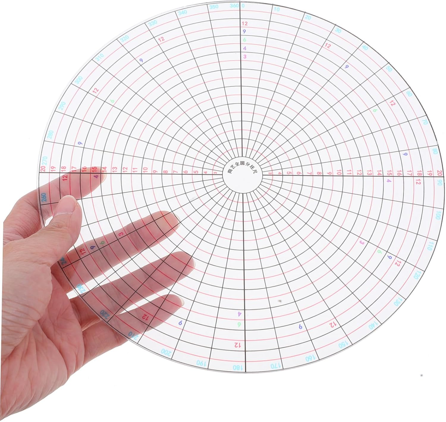 VICASKY Pottery Tools Geometric Drawing Template and Circle Drawing Tool for Ceramics DIY Clay Sculpting and Accurate Measurements Pottery Wheel image number 4