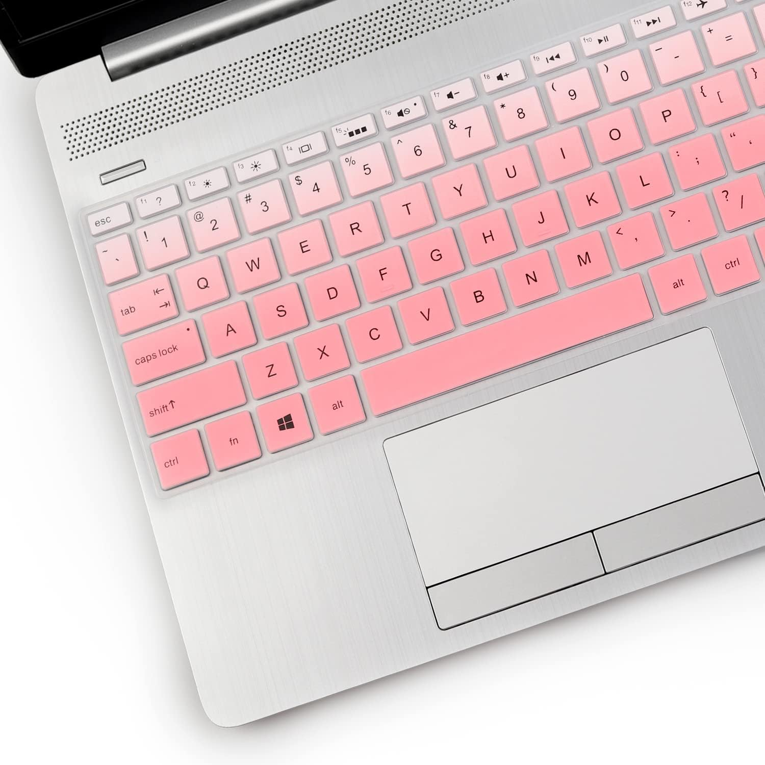 2Pcs I-Tensodo Keyboard Cover Skin for 15.6 HP Pavilion X360 15-BR075NR 15M-BP012DX BP011DX BP111DX BP112DX 15M-BQ021DX BQ121DX, 15-BS020NR 15-BS020WM 15-BS013DX 15-BW011DX, HP Envy 17M image number 1