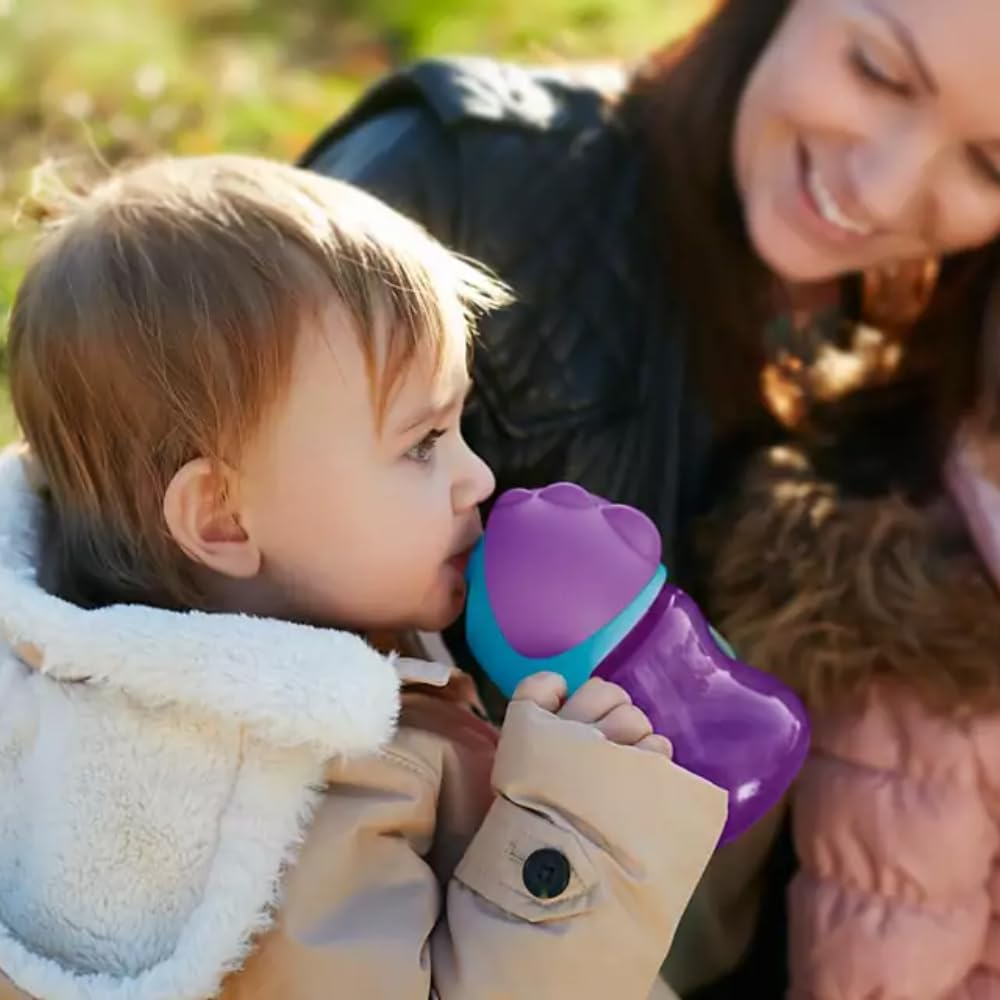 Philips Avent Bendy Straw Cup with Handles, 200Ml, SCF796/00, Purple/Green or Red/Blue image number 5