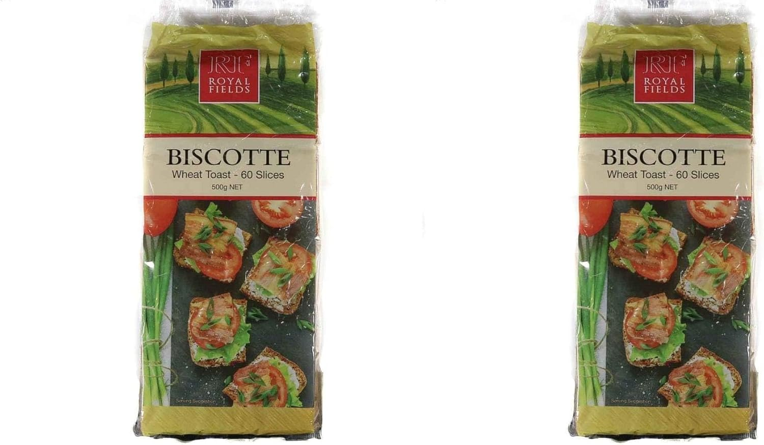 Royal Fields Biscotte Wheat Toast, 500 G