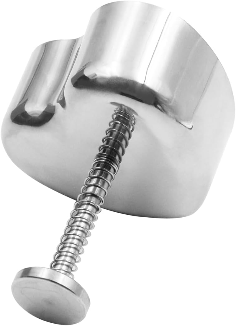 ZONADA Heart-Shaped Sushi Mold Rice Ball Mould Stainless Steel Sushi Maker Onigiri Mold DIY Non-Stick Sandwich Mould for Homemade Kitchen Tool image number 2