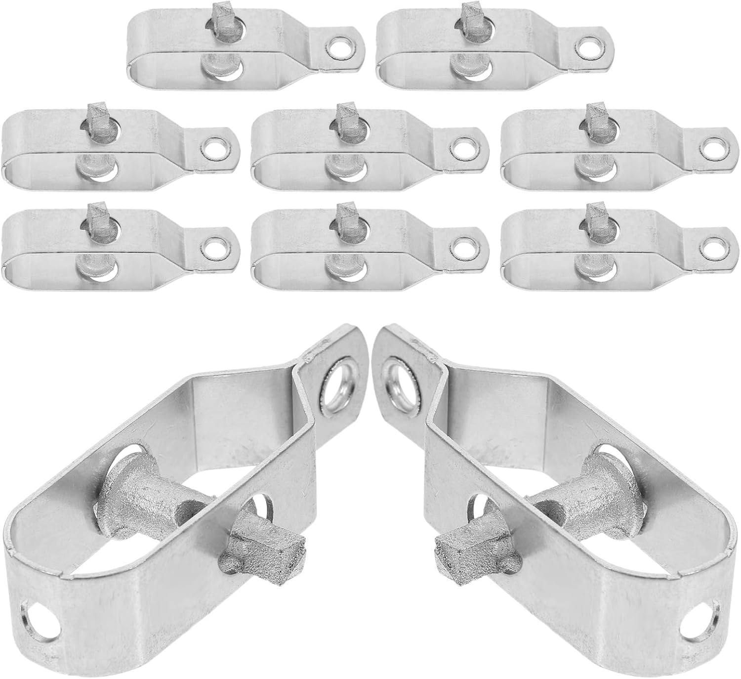 ULTECHNOVO 10Pcs Steel Wire Fence Strainer Tool Heavy Duty Tensioner for Greenhouse and Outdoor Use Easy Installation Stable Securing image number 4