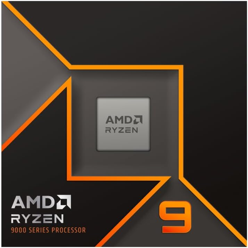 AMD Ryzen 9 9950X Processor, 16 Cores/32 Unbridled Threads, Zen Architecture 5, 80MB L3 Cache, 170W TDP, up to 5.7Ghz Frequency Boost, Socket AM5, DDR5 & Pcie 5.0, No Fan image number 2