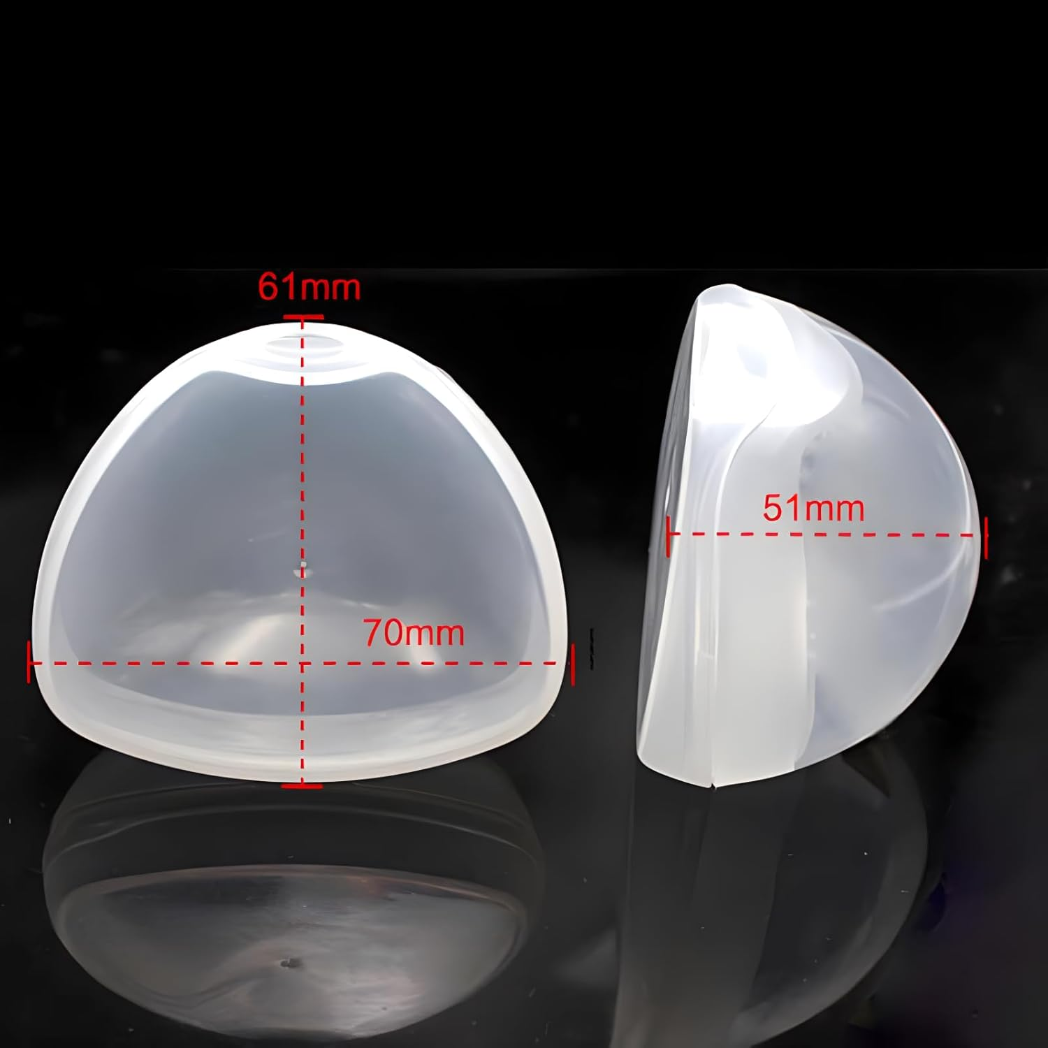 Portable Clear Pacifier Holders, Container, Storage Holder & Cover Cases 10Pcs. image number 4