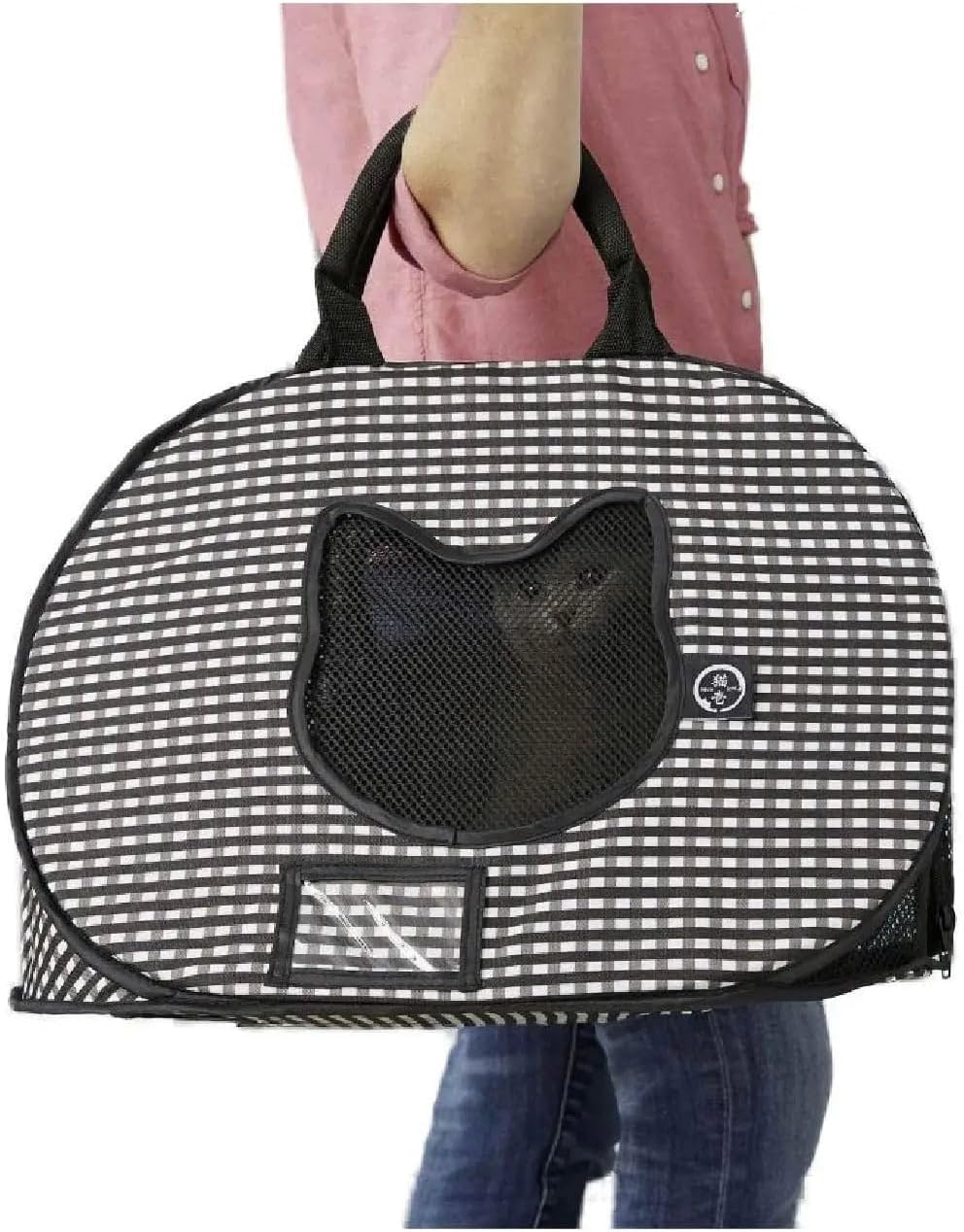 Necoichi Ultralite Pop-Up Cat Carrier, 0.45 Kg image number 5
