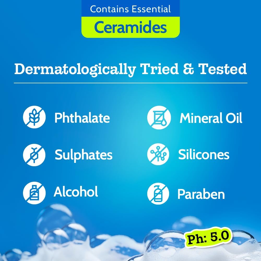 Chemist at Play Hydrating Body Wash | with 5% Hyaluronic Acid Bodywash for Intense Hydration | Reduces Flakes & Itchiness | for Dry Skin | Polyglutamic Acid & Hyaluronic Acid | for Women & Men | 236Ml image number 5