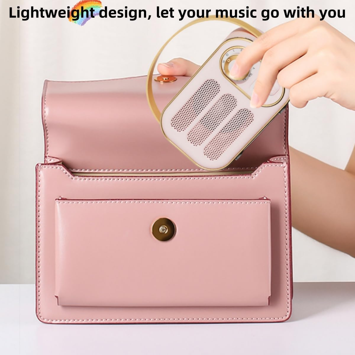 NEVKA Bluetooth Speaker, Portable Mini Speaker with Hifi Sound Quality, Retro Style Wireless Bluetooth Speaker,Speaker for Indoor,Outdoor, Car,Cafe,Travel (Green) - Green image number 1