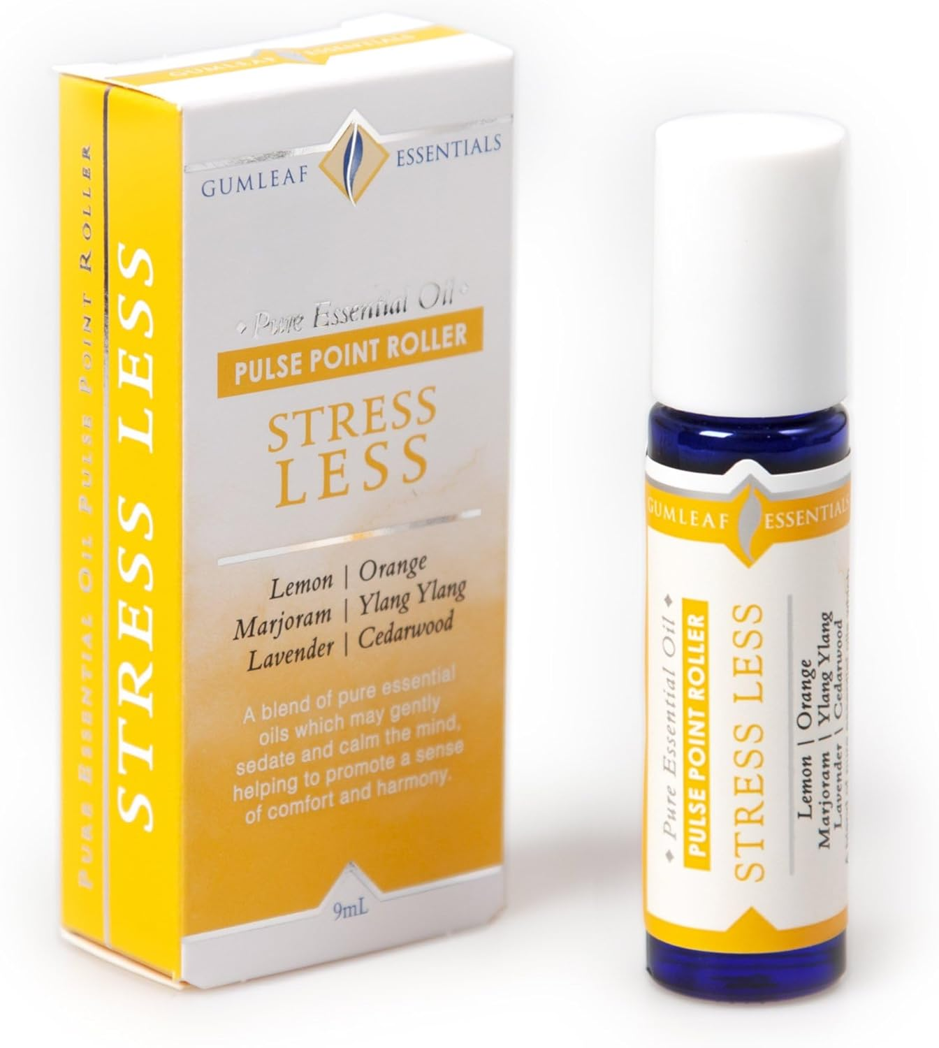 Gumleaf Essentials Stress Less Pulse Point Roller - 9Ml, Cruelty Free & Vegan, 100% Pure & Natural image number 2