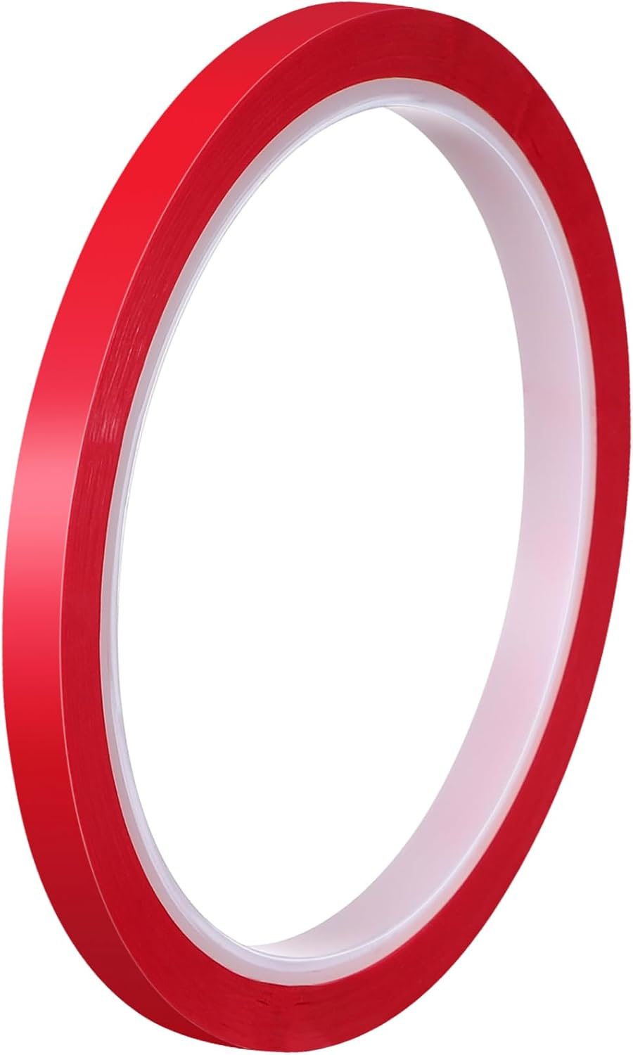 Car Decorative Strip Adhesive Tape 1 Roll Red 6Mm X 33M Polyester for Automotive Trim and Insulation image number 2