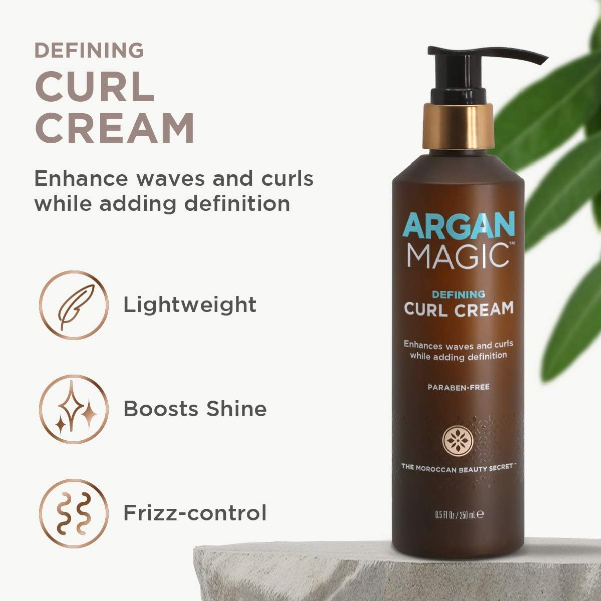 Argan Magic Defining Curl Cream 7.5 Ouncs image number 1