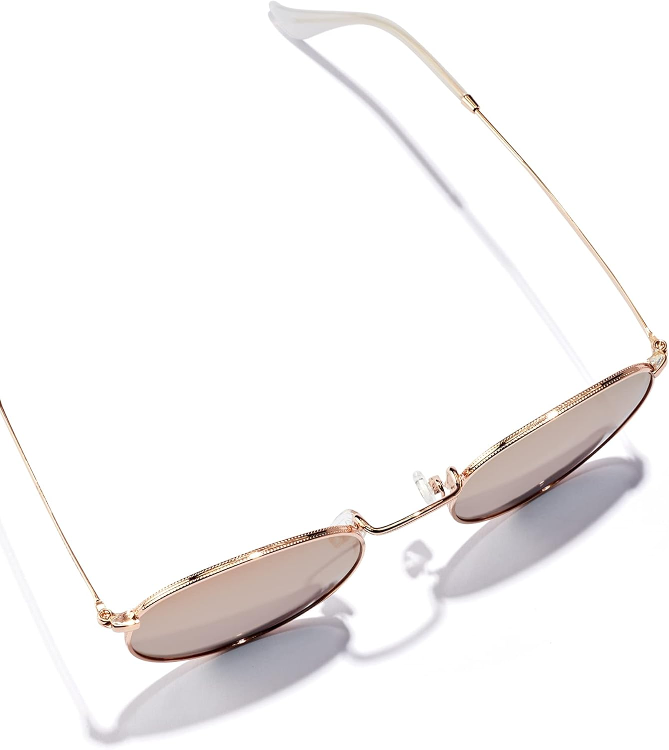 HAWKERS Sunglasses Polarized MOMA MIDTOWN for Men and Women - Grey Polarized &middot; Rosegold Ct image number 2