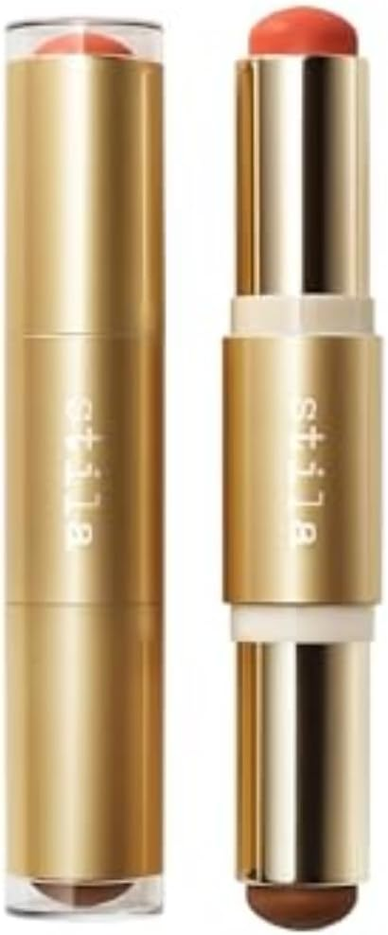 Blush and Bronze Hydro Blur Cheek Duo - Papaya and Tan by Stila for Women - 0.33 Oz Makeup