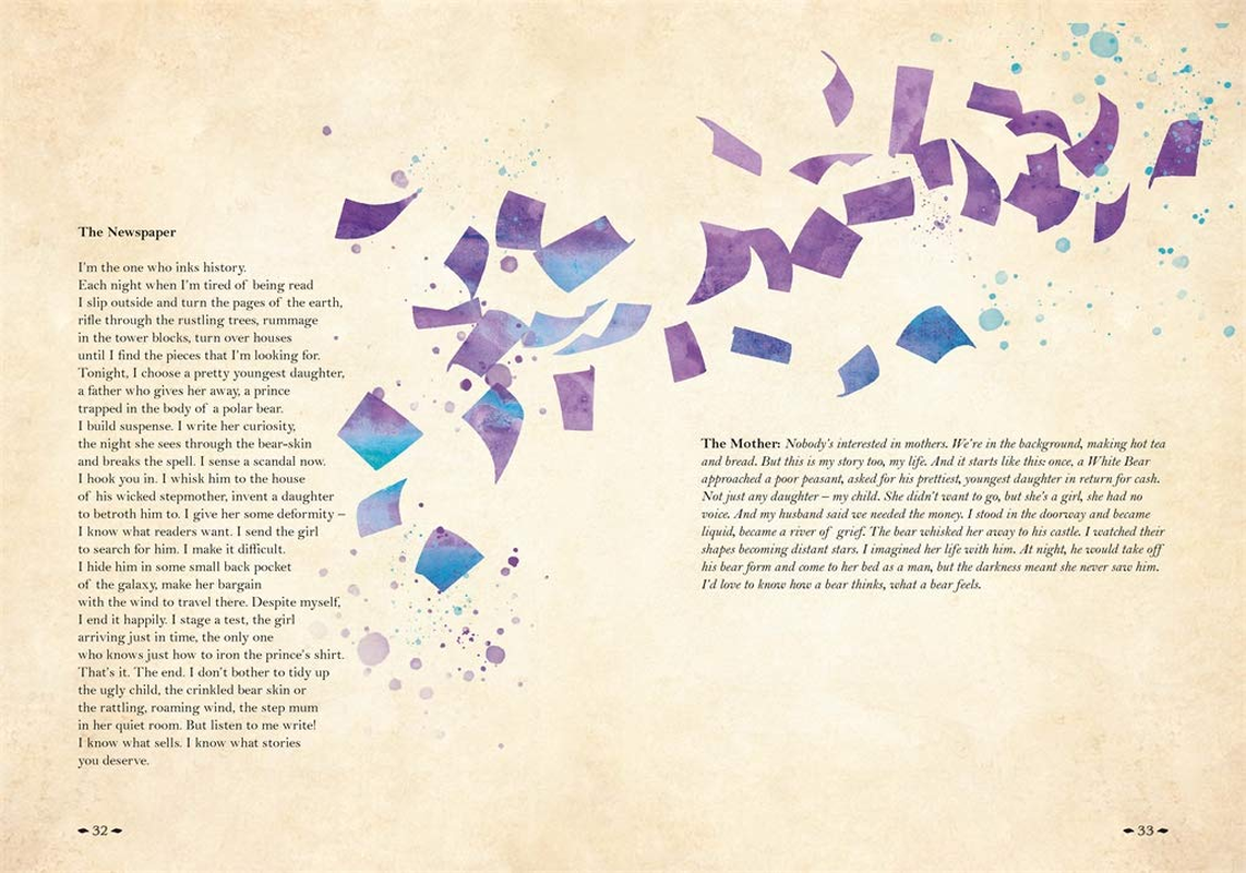 Ink Tales: East of the Sun and West of T: Six Traditional Tales Retold by Six Ground-Breaking Poets image number 4