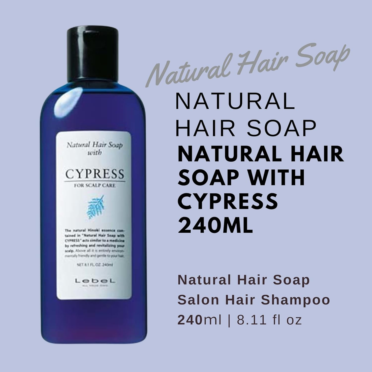 Lebel Natural Hair Soap Cypress - 240Ml image number 3