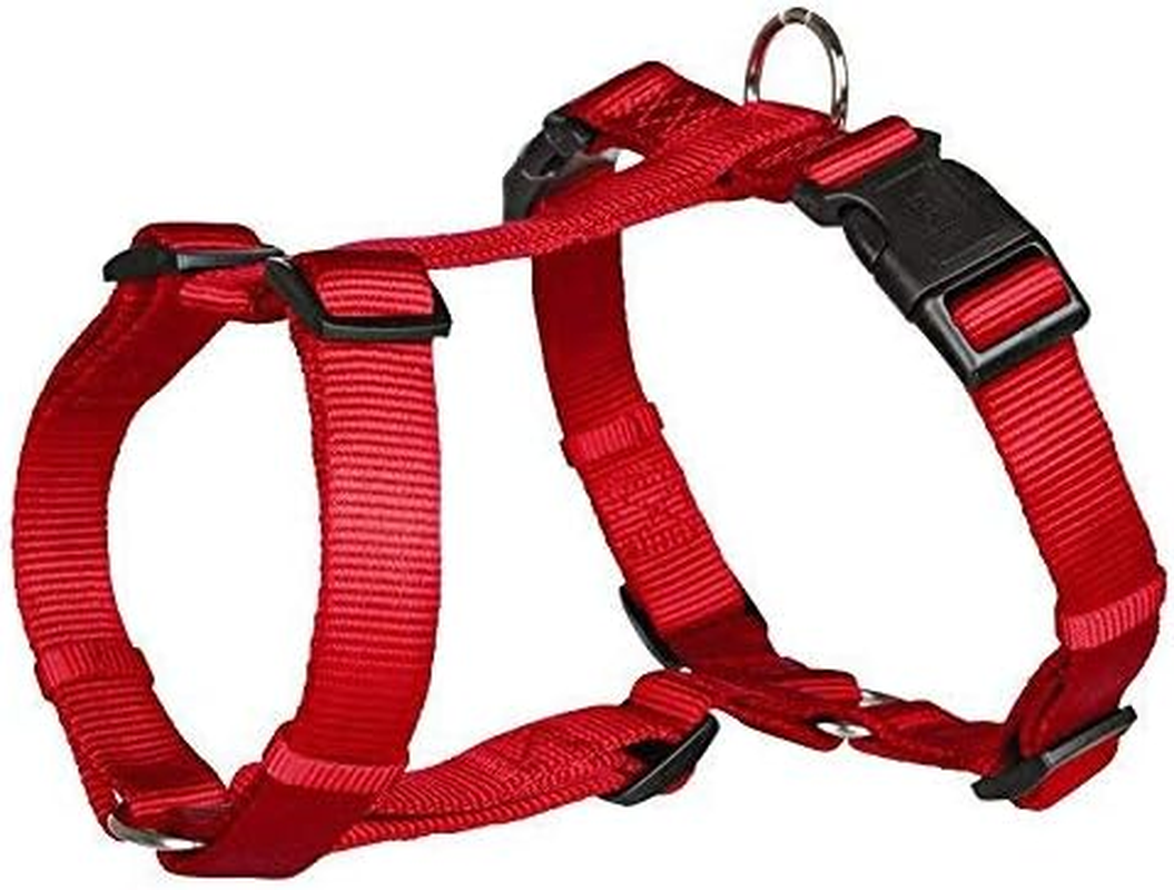 Trixie Premium Dog H-Harness, 75 - 100 Cm X 25 Mm, Red - Red image number 2