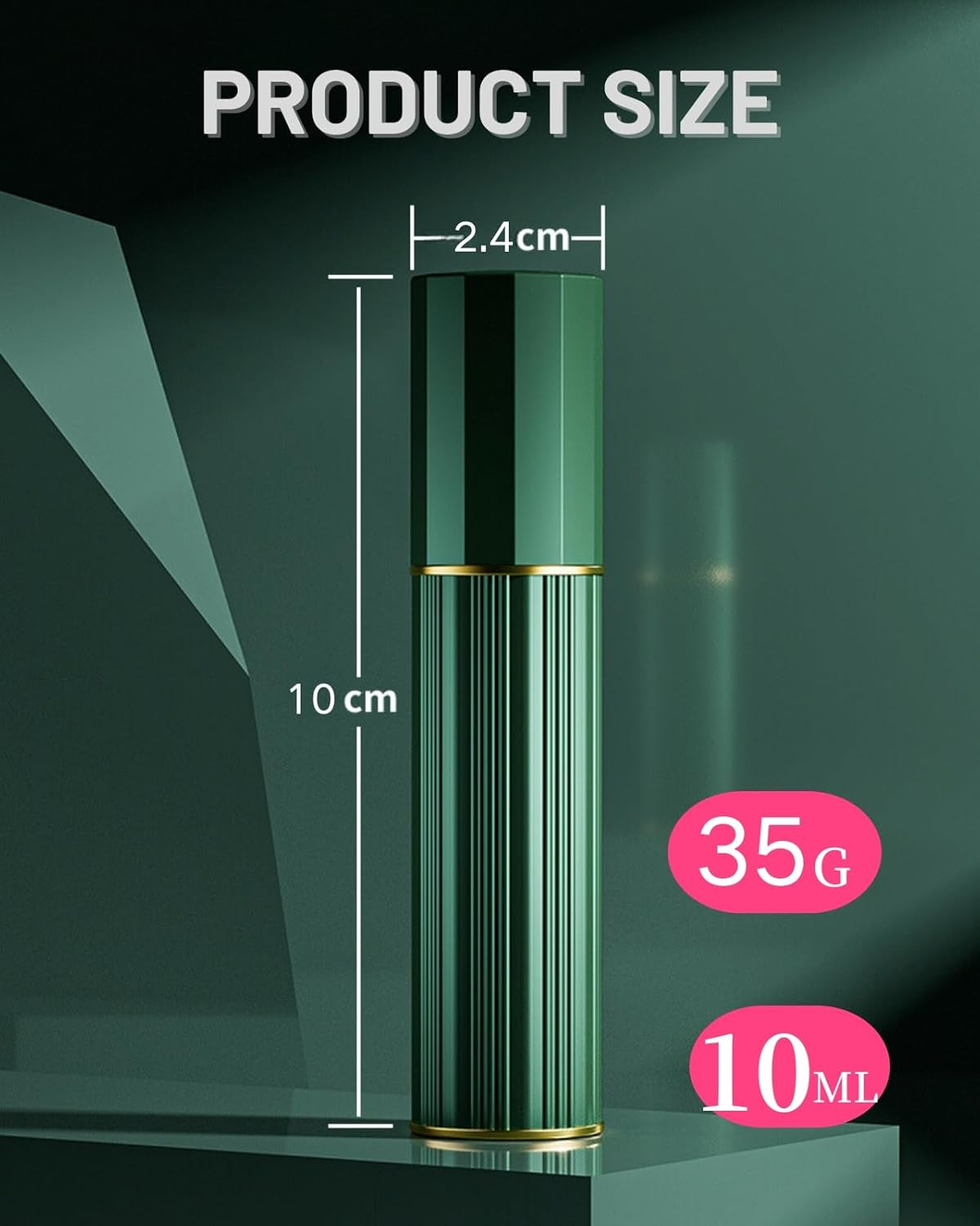 BRARIOS Perfume Atomizer Portable Refillable - 10Ml Travel Spray Bottle Nano Mist Bottom-Filling Mini Atomiser Pocket Size Cologne Dispenser for Women and Men (Silver, 10Ml) image number 6