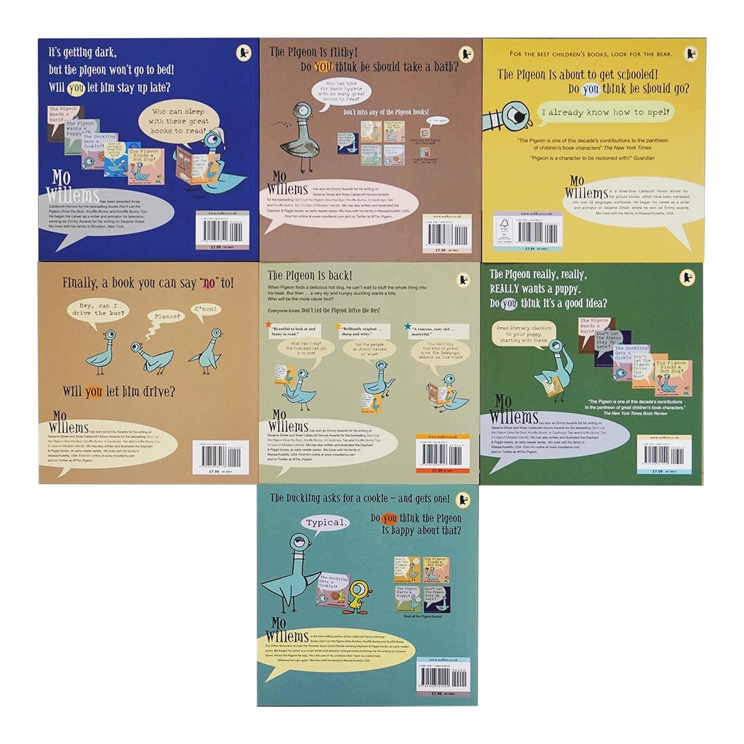 The Mo Willems' Pigeon Book Collection image number 5